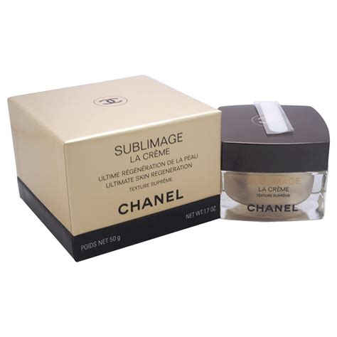 chanel sublimage la crème régénération ultime de la peau|chanel foundation comparison chart.